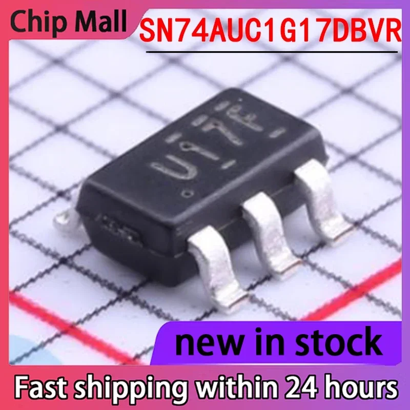 

10PCS New SN74AUC1G17DBVR Package SOT23 Single Channel Schmidt Trigger Buffer Stock