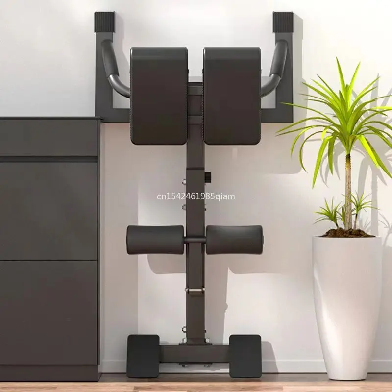 Hot New ﻿Multi-function Roman Chair Home Fitness Equipment Sit-ups Abs Folding Dumbbells Pastor Bench
