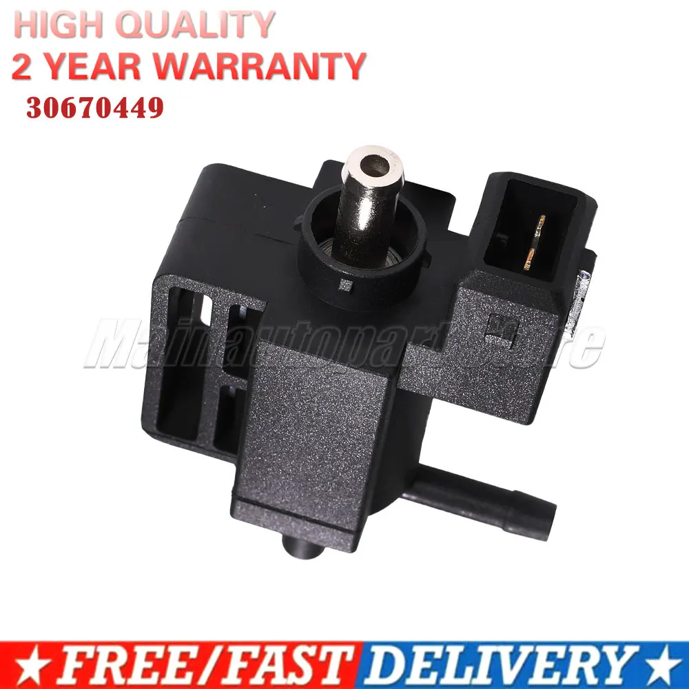 For Volvo S60 S40 V50 C30 C70 V60 Turbocharger Boost Pressure Solenoid Valve 30670449