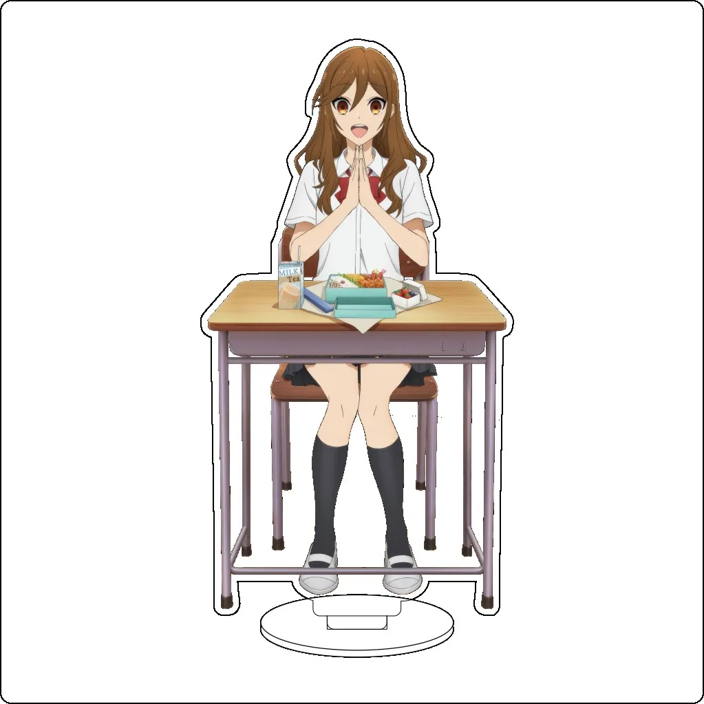 16 سنتيمتر أنيمي هوري سان إلى ميامورا كون تأثيري الاكريليك حامل الحلي يوشيكاوا يوكي هوري كيوكو الشكل حامل هدايا الهالوين