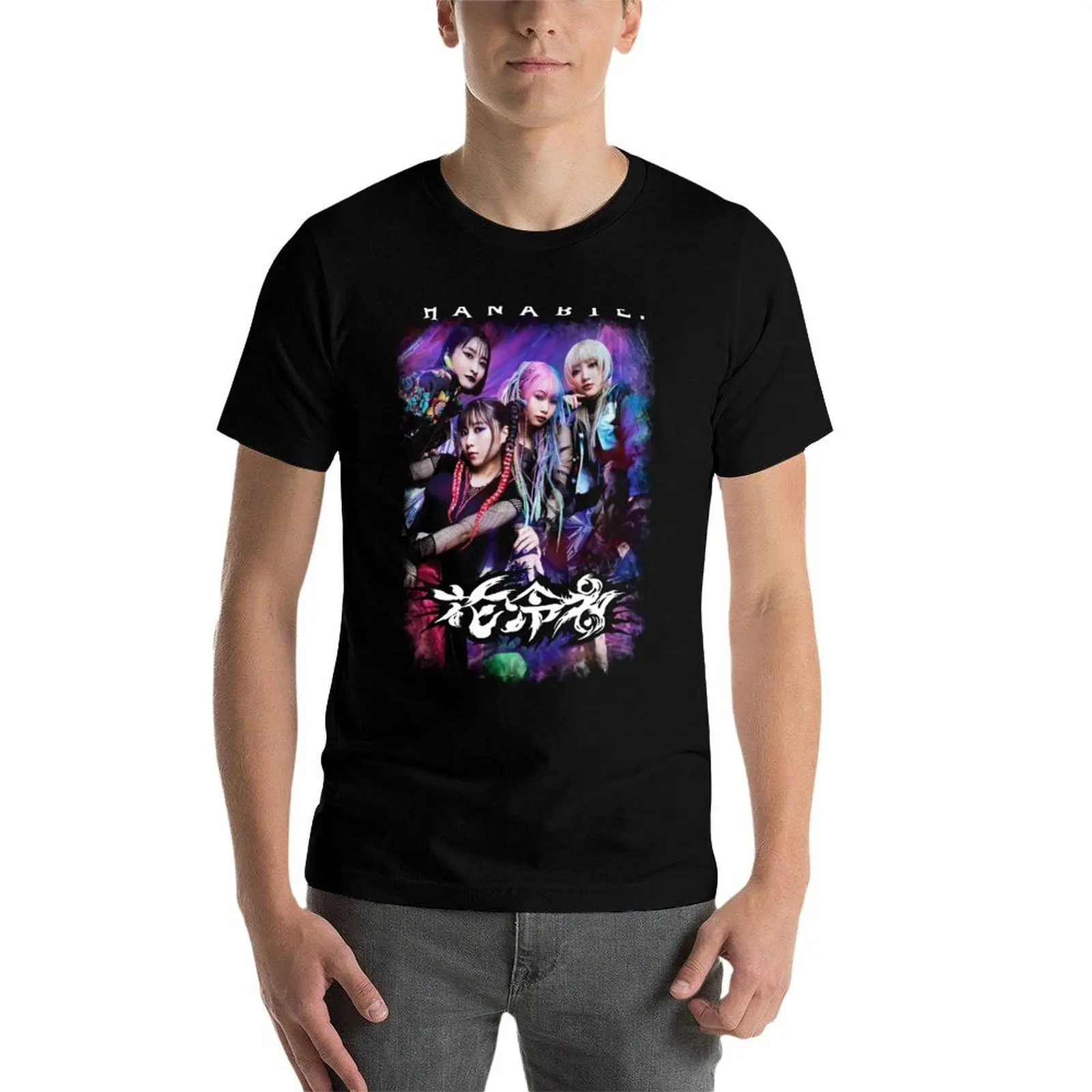 HANABIE BAND T-Shirt t shirts designer t shirts for man cotton soft graphic t shirts for man