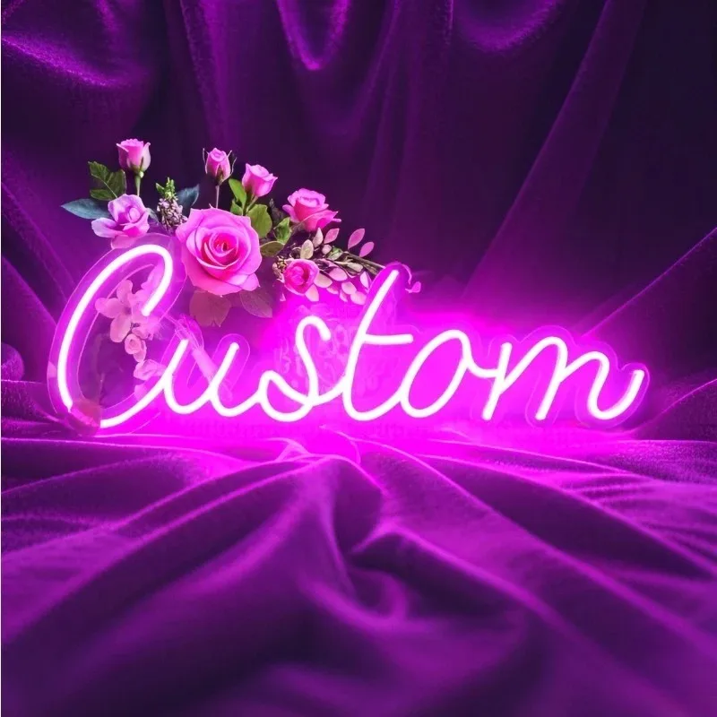 Custom Name Neon Sign - USB Dimmable LED Light, Custom Name Decor for Home, Bar ,Wall ,Pubs ,Parties Personalized Birthday Gifts
