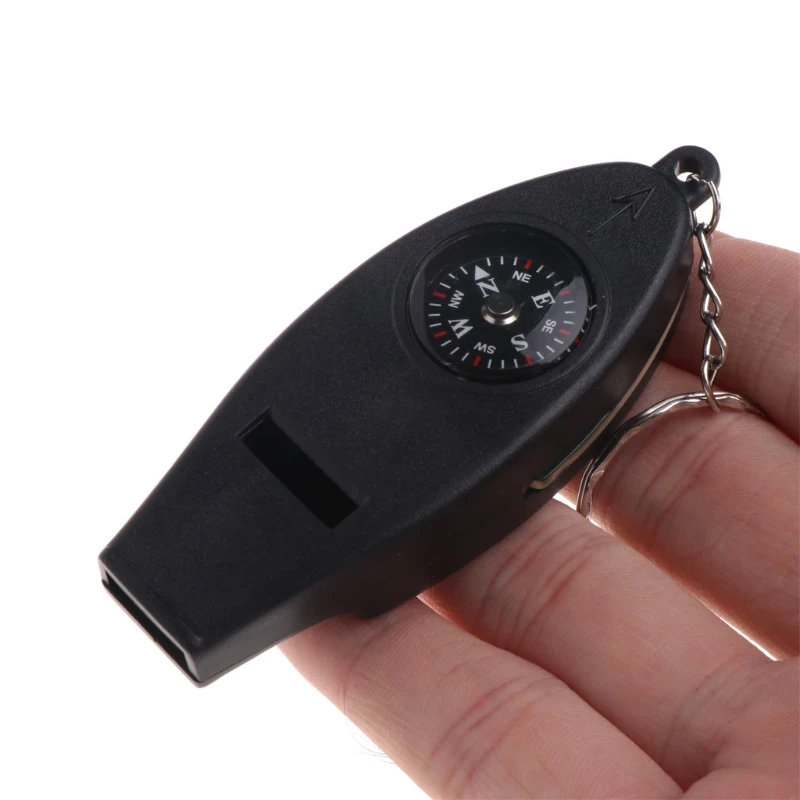 Exploring Backpacking Survival Magnifier Thermometer Travel Hiking Tool Camping Portable Outdoor