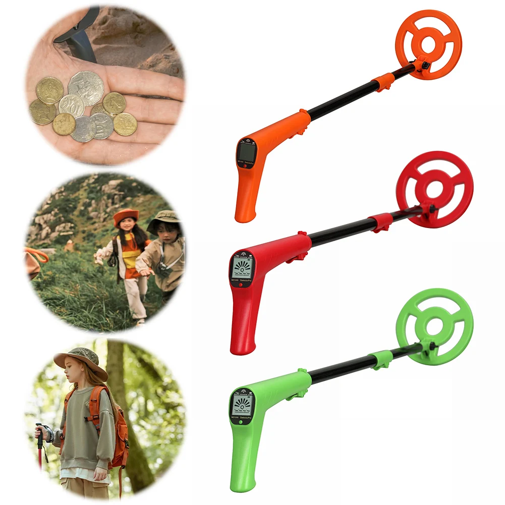 

Metal Detector Underground Gold Metal Detector with Search Coil Treasure Hunter Detector Outdoor Treasure Hunt for Kids