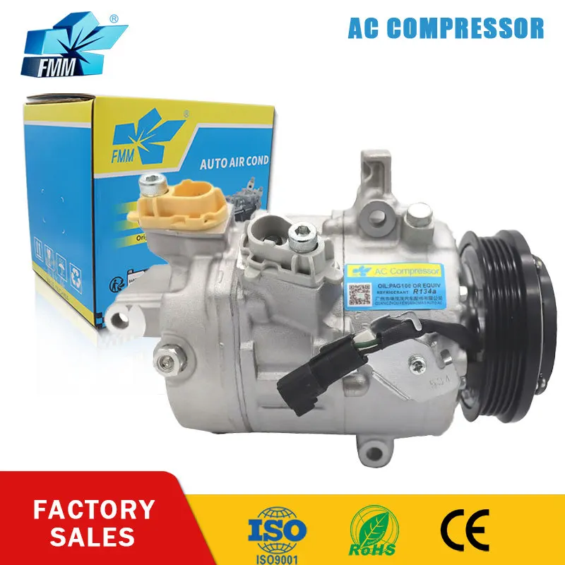 

FMM 7sas17c AC Compressor For Ford F150 Pickup 3.5 2021 ML3Z19703B ML3Z19703G 447250-6180