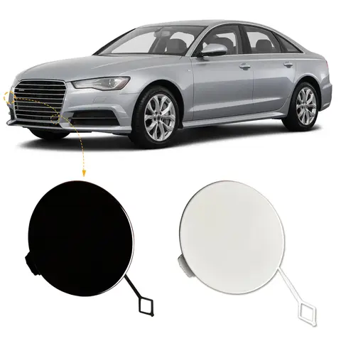 Amortecedor dianteiro do gancho de reboque tampa do olho de reboque para audi a6 2016-2018 4g0807241g lado direito do passageiro