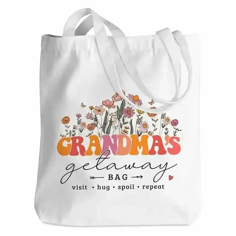 SE9 Grandma Mom Gifts Tote Bag Grandma Birthday Gifts Mothers Day Retirement Gifts