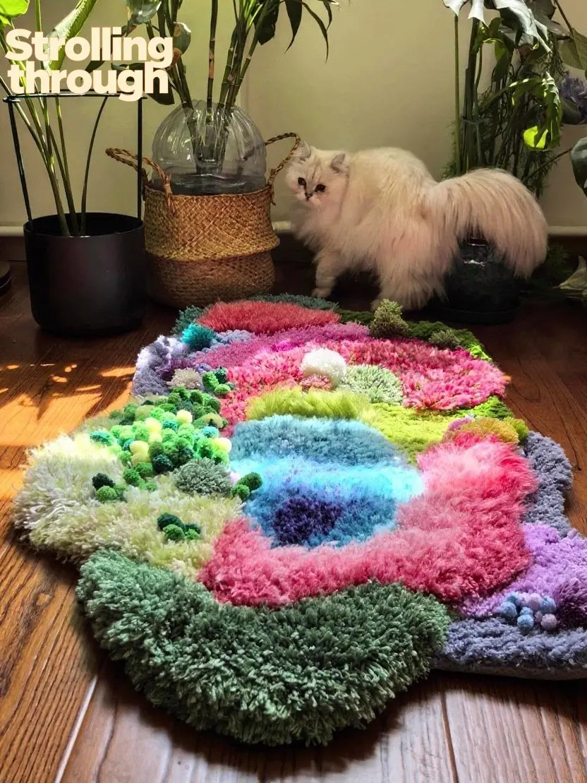 

Gesang Cuo Moss Carpet DIY Material Pack Handmade Gift Valentine's Day Birthday