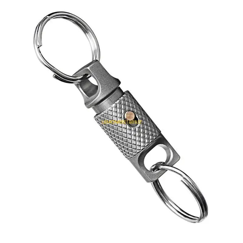 

N58C Titaniums Rotating Buckles Miniature Titaniums Keychain Small Keyring Connectors