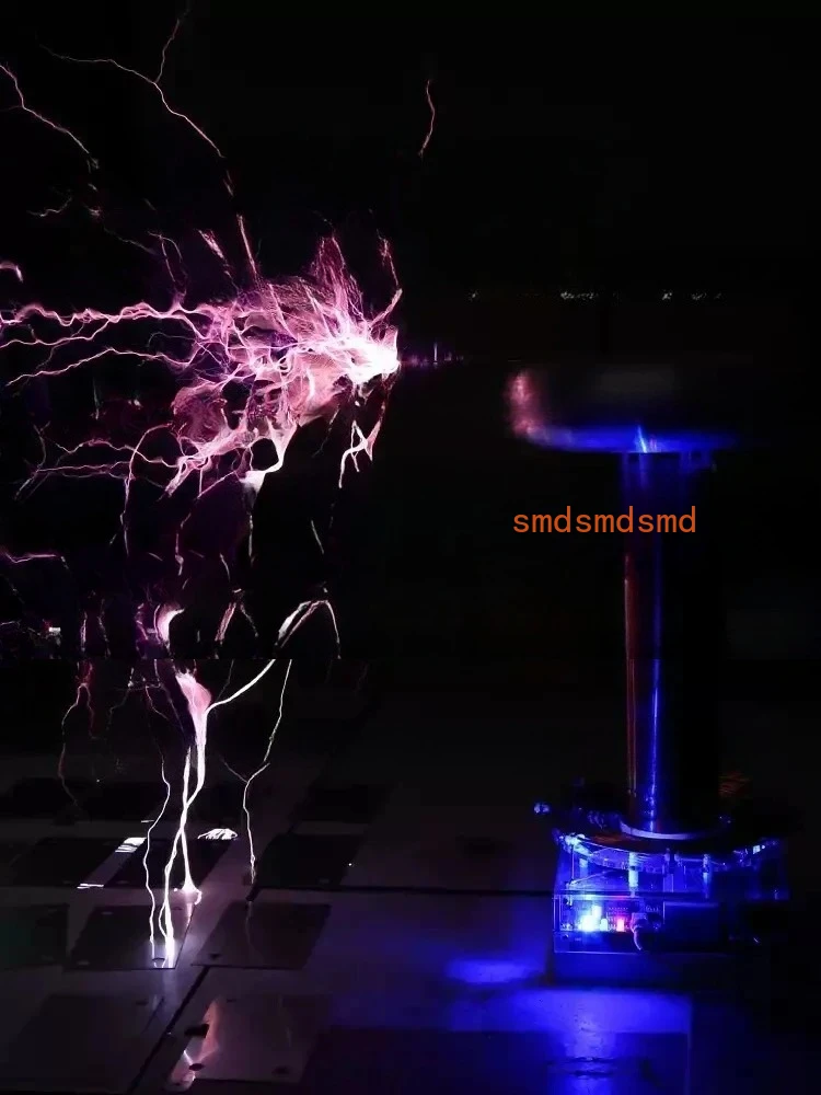 AC 110V-220V DIY Music Tesla Coil SSTC Music SSTC Solid State Tesla Coil Integrated Arc-Suppression Tesla Coil Assembled