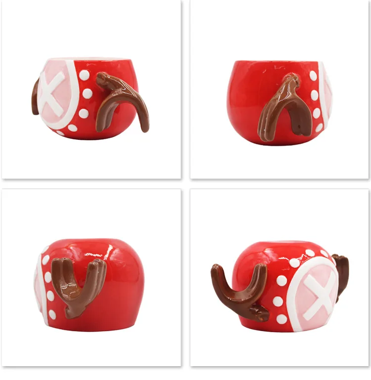 جديد قطعة واحدة القدح كوب ماء المروحية عيد الميلاد الإصدار. D.Law Three Brothers Hat على شكل فنجان القهوة أنيمي ايس سابو ألعاب سيراميك هدايا