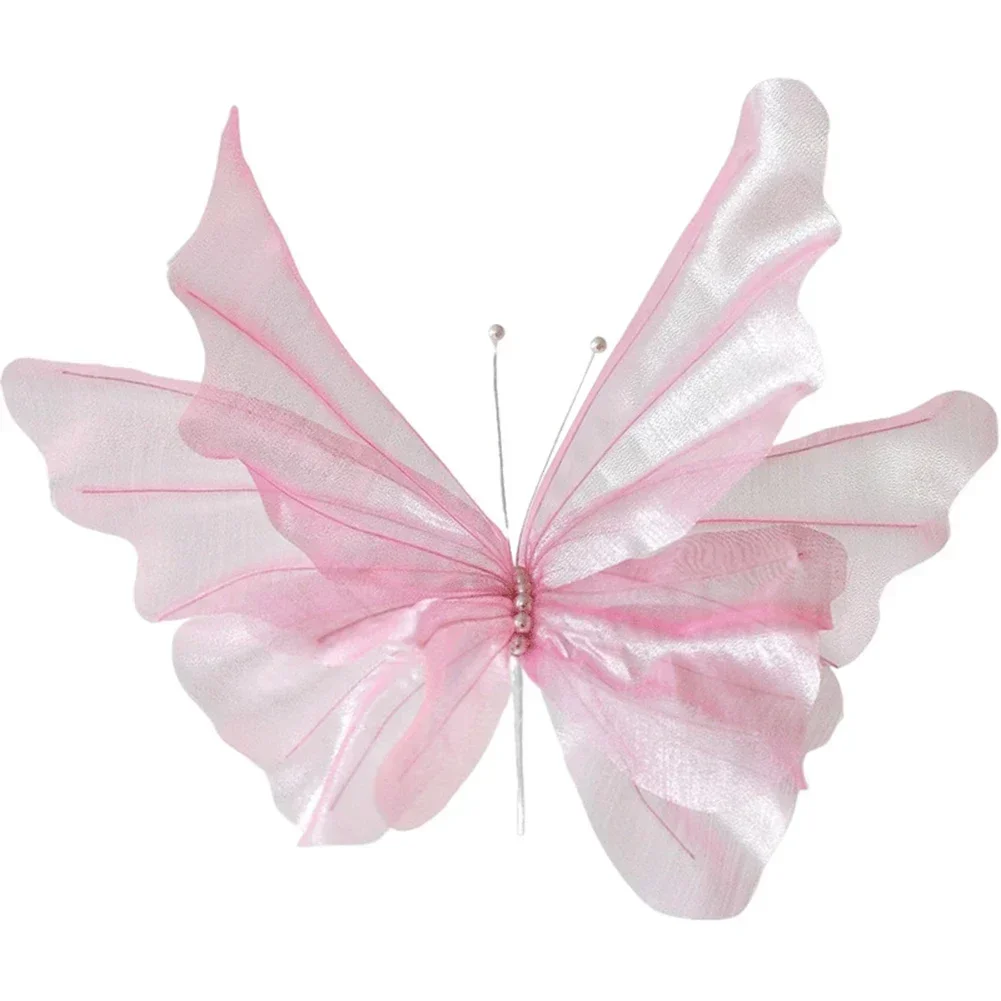 

For Wedding Venue Butterfly Centerpieces 3D Butterfly Decoration 50cm Long Butterfly Reusable Wedding Decorations
