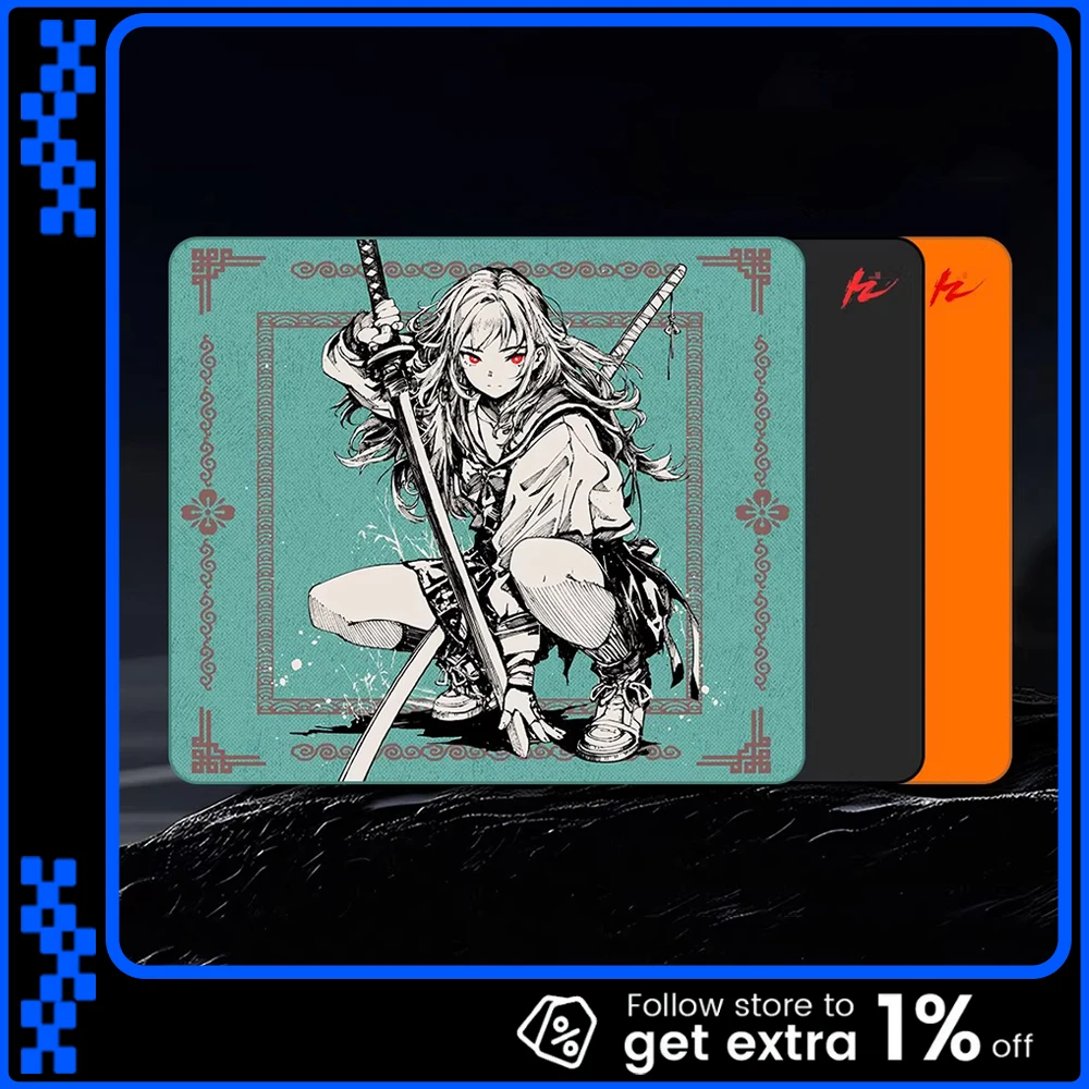 

Heizhu Black Samurai коврик для мыши FPS Control влагостойкий противоскользящий коврик для мыши для MOBA CSGO APEX PUBG аксессуары для ПК подарки