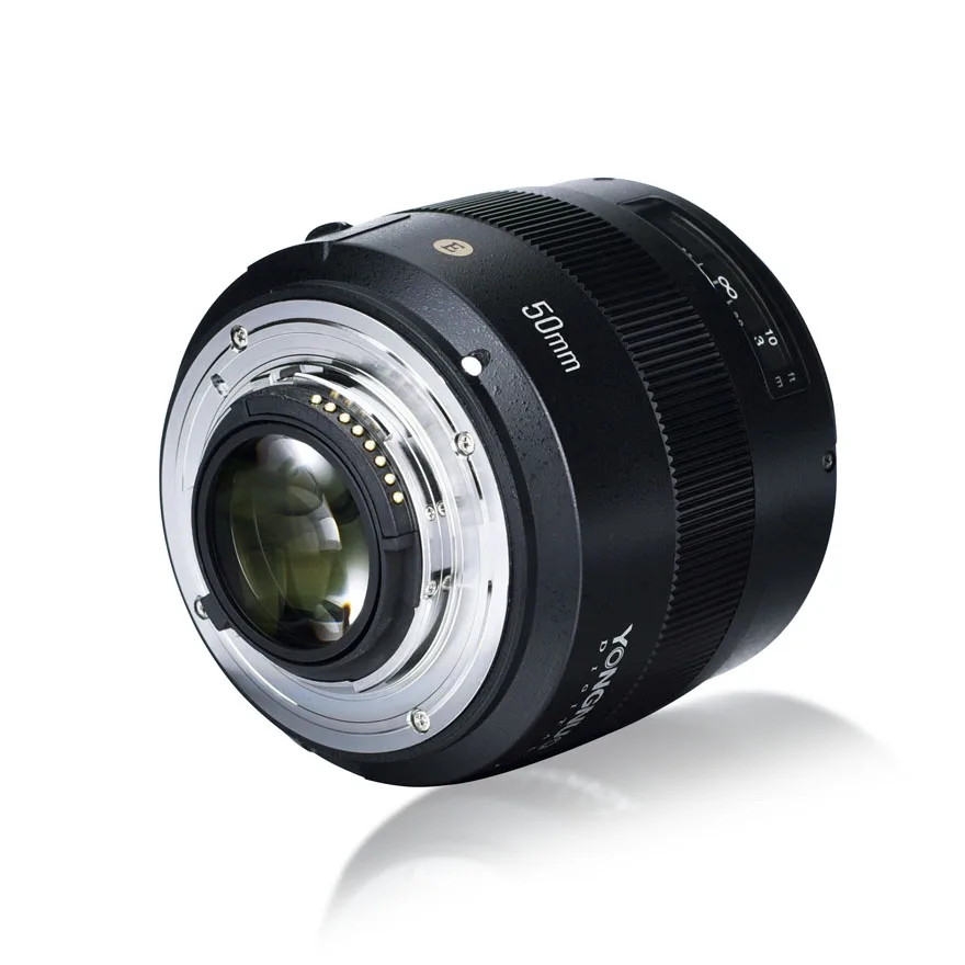 YONGNUO YN50mm Lens YN50mm F1.4 Standard Prime Lens Large Aperture Auto Focus Lens for Canon EOS 70D 5D2 5D3 600D DSLR Camera