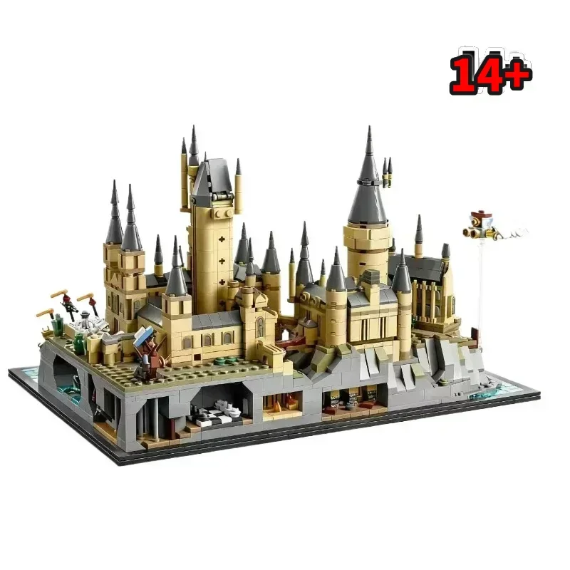 Bandai lanza un juguete de construcción único 76419, Castillo y Patio de Hogwarts, edición de coleccionista, compatible con bloques LEGO.