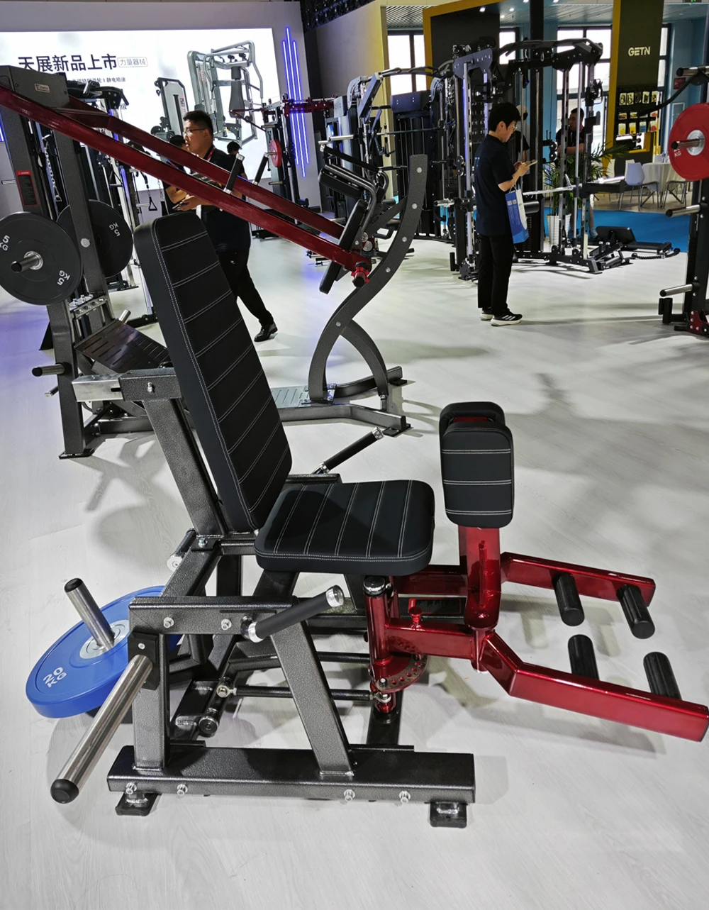 Equipamento de Força Dupla Função Body Building, Abdutor e Adutor Trainer, Máquina interna e externa da coxa