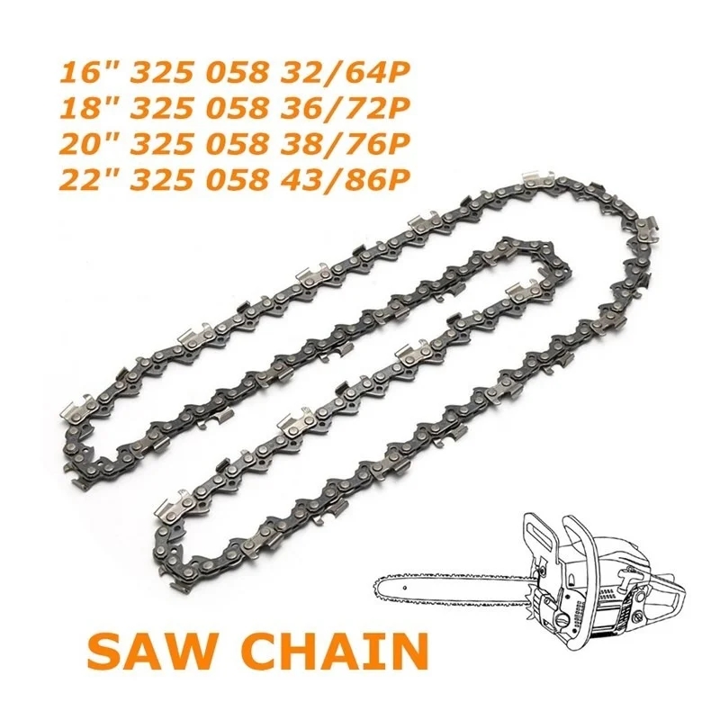 Corrente Semi Cinzel para Motosserra Passo 0.325 mm Medidor 64 72 1.5 Ligação da Unidade Está Disponível