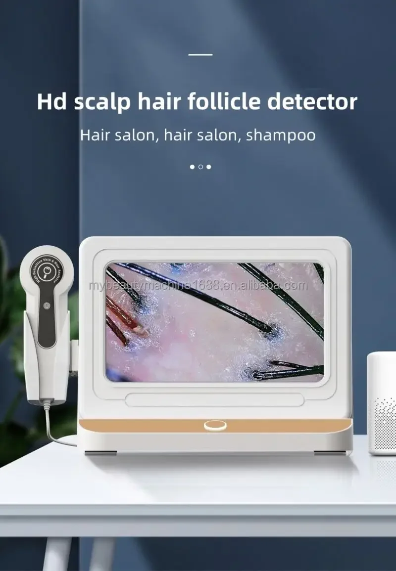 Professional Scalp Care Follicle Tester Scalp Analyzer/Skin and Hair Analyzer