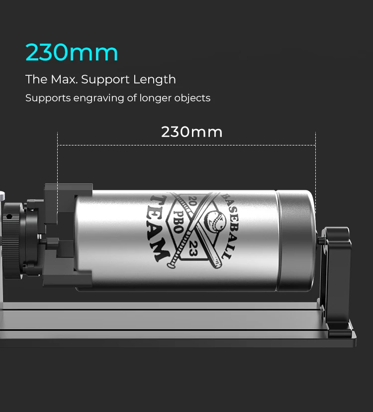Creality Rotary Kit Pro Upgradation DIY Laser Engraving Machine
