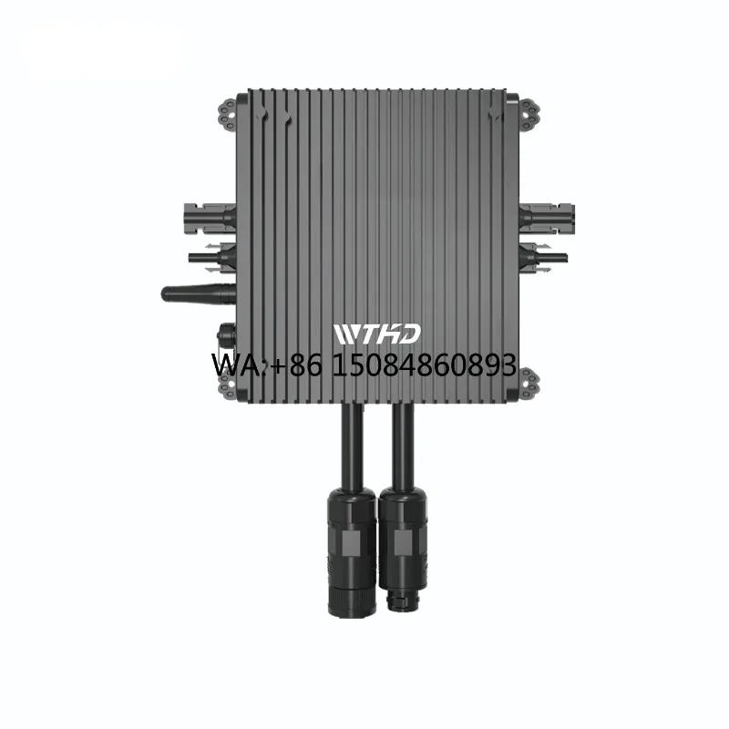 Balcony solar power generation  400W 600W Mppt Micro Solar Inverter 220V Single Phase Wholesale Grey Colour Balcony Use