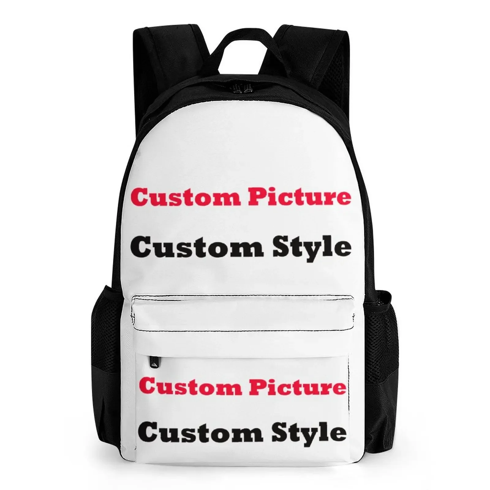 Back-To-School Season Customized Schoolbags Girls And Boys Surprise Gifts Personalized Photo Text Logo Large-Capacity Backpacks