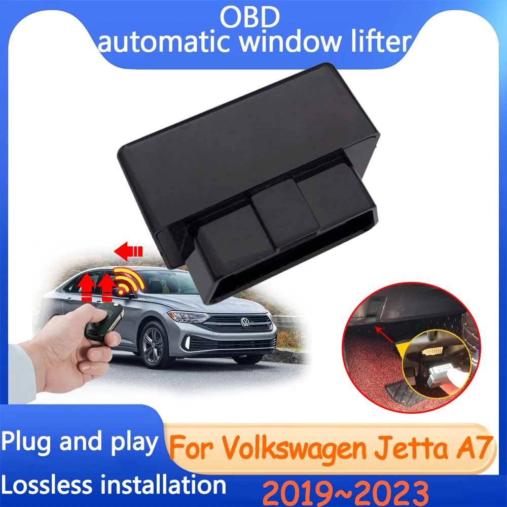 

Window Lift For Volkswagen VW Jetta A7 MK7 Vento 2019~2023 Car OBD Tuning Automatic Closed Sunroof Modification Auto Accessories