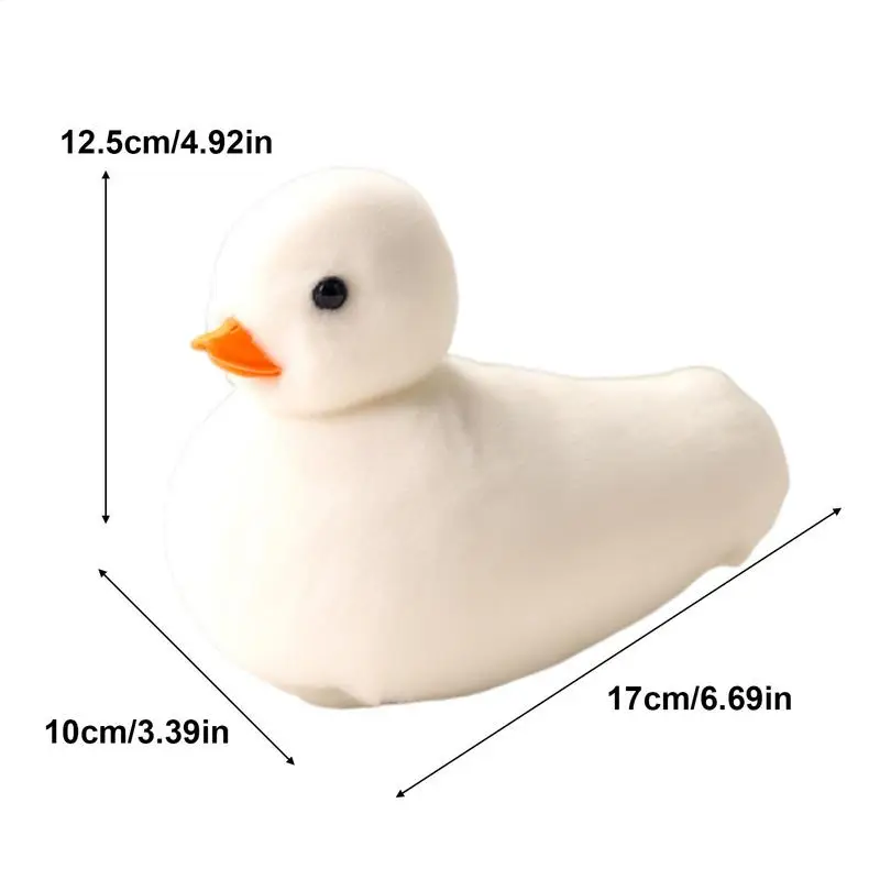 Plush Duck Toy Interactive Walking Duck Toy With Movement & Sounds 17cm/6.7inch Early Educational Preschool Stuffed Animal