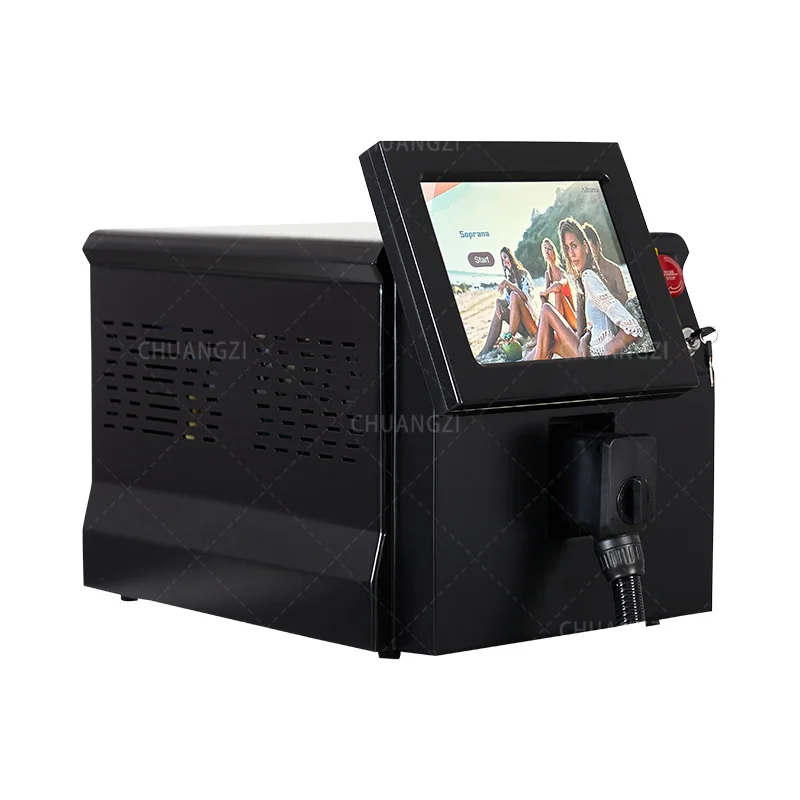 Ice Platinum Diode 3 Wavelength 2000W  Laser Epilator 755Nm 808Nm 1064Nm Facial Painless Hair Removal Machine New