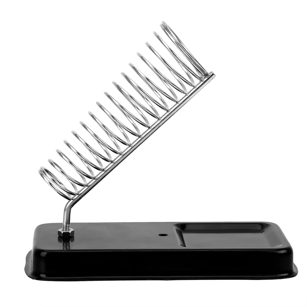 Screw Fixing Metal Support Station Electric Soldering Iron Stand Holder Soldering Iron Frame Generic High Temperature Resistance
