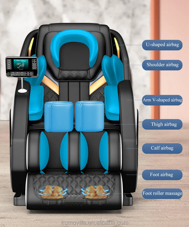 Body Care Real Relax Massage Chair 8D Ai Heating Massage Chairs Electric Massage Sofa view 4