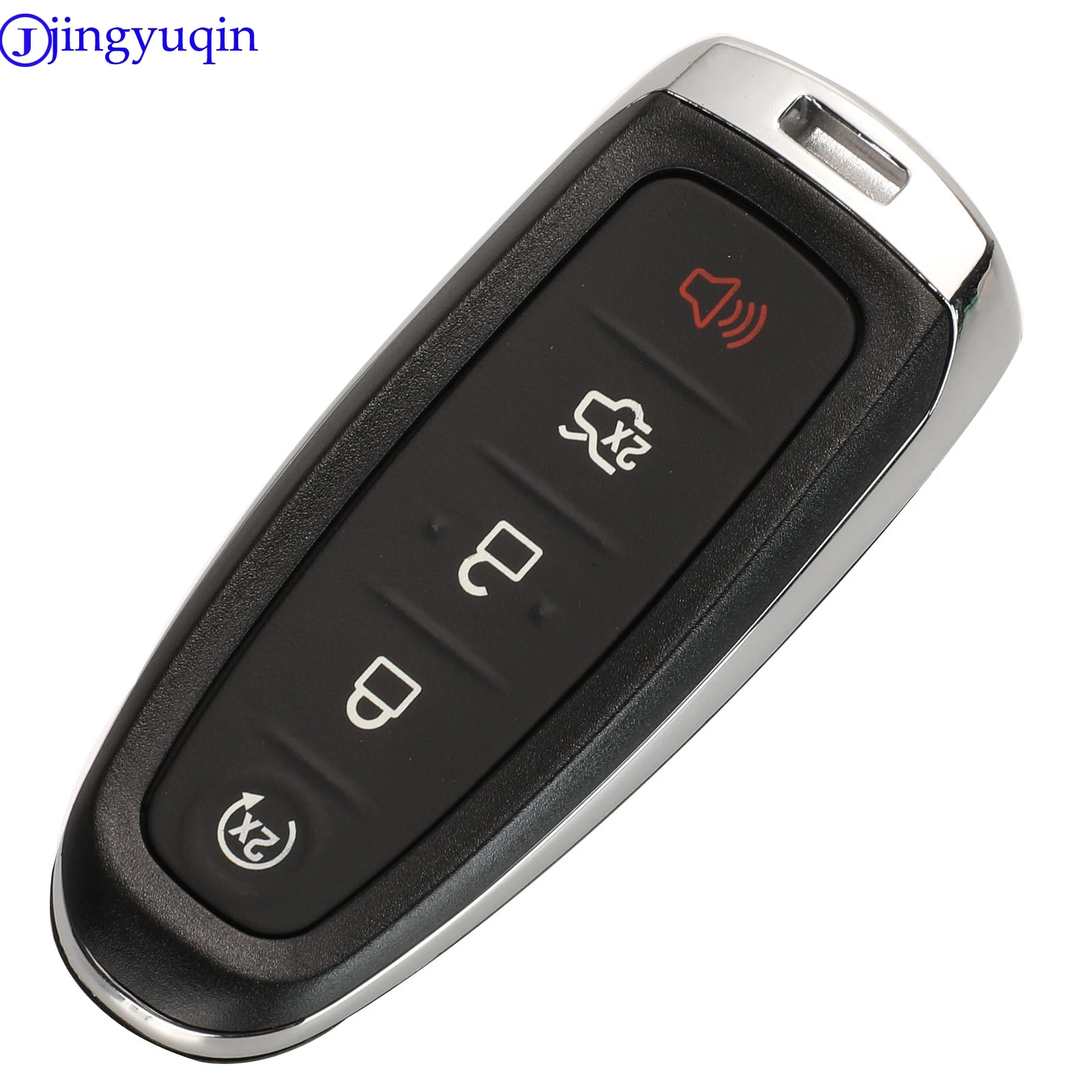 jingyuqin 5 Buttons Remote Car Key Case Cover Fob For Ford Explorer Edge Escape Flex Taurus 2011 2012 2013 2014 2015 Smart Car