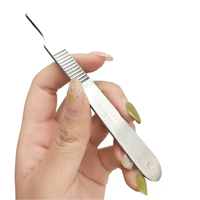 

Dental Stainless Steel Scalpel Handle 3/4# Dental Surgical Blades Handle For Surgical Knife Removable Blades DIY Cutting Tools