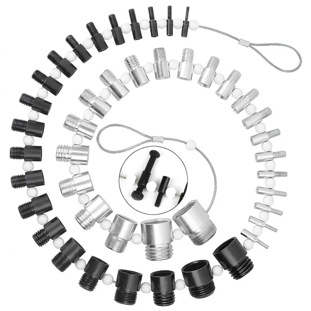 Metric Imperial Bolt Thread Checker Gauge Tool Set Nut Size Identification Hardware Repair Professional Instrument