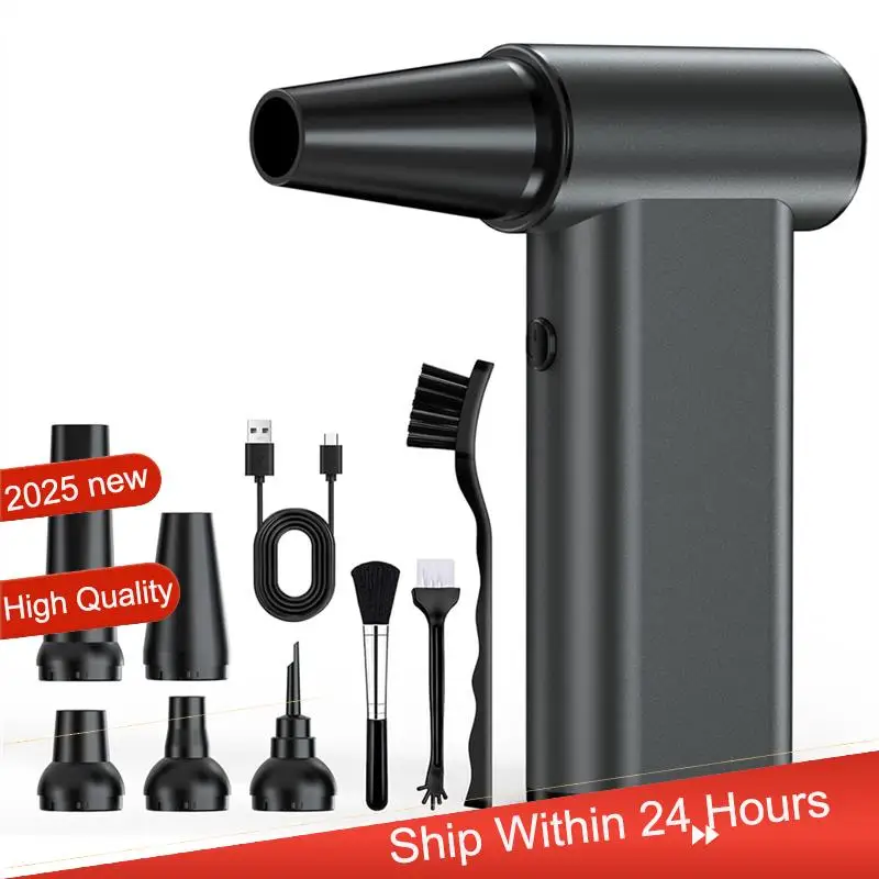 에어 블로워 180000RPM 무선 전기 에어 더스터, 4가지 모드 고속 압축 공기 더스터 야외용, 자동차~Jul.