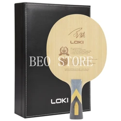 LOKI Honor ALC Carbon Table Tennis Blade 7 Ply Professional Ping Pong Paddle Luxury Table Tennis Racket for Fast Attack and Arc