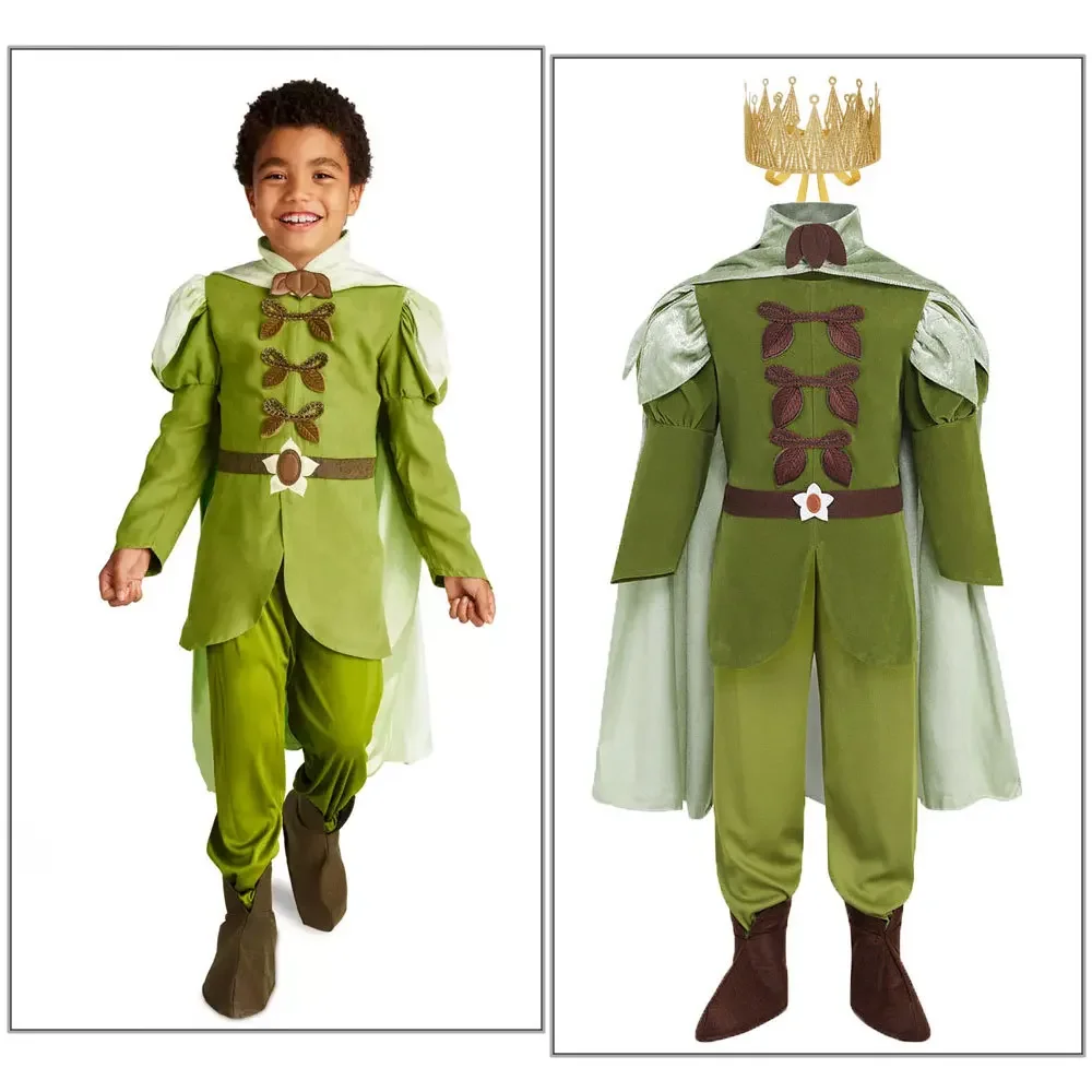 Jungen Prinz Cosplay Anzüge Prinz Charming Kinder Kostüm Eric Kleidung Halloween Weihnachten Tag Outfits Bühnenkleidung