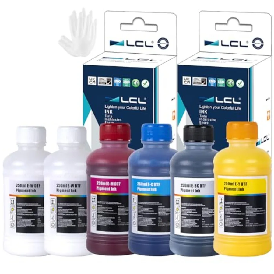 

Premium DTF Ink 1500ML-DTF Transfer Ink for PET Film Refill for DTF Printers ET-8550 XP-15000 L1800 L805 R1390 R2400 Heat Trans