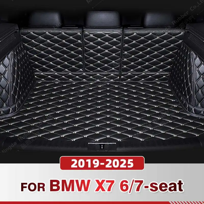 

Для BMW X7 6/7-сиденье 2019-2025 авто полное покрытие коврик для багажника автомобильный защитный коврик грузовой подкладка аксессуары для интерьера