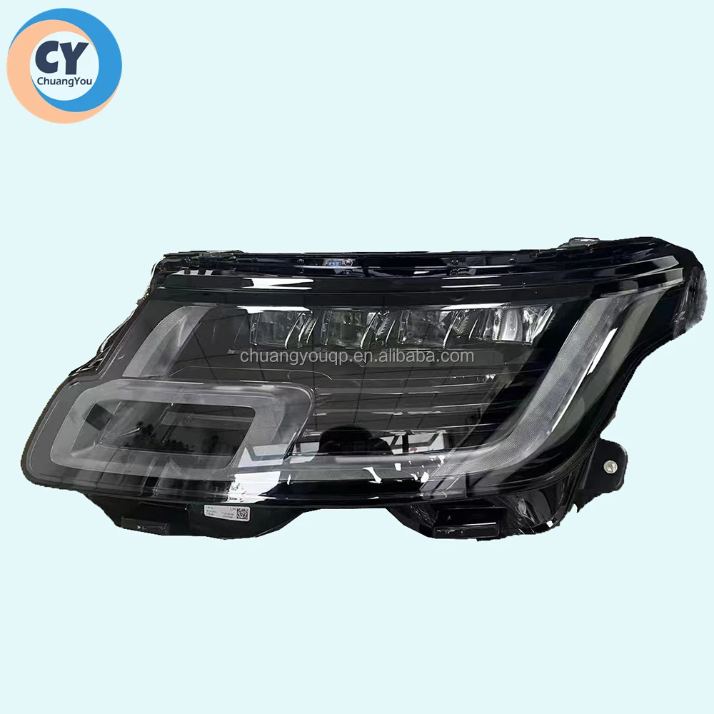 

For Land Rover Range Rover Autobiography LWB Digital Headlights 4 Lens 2018-2022 Original LED Headlamp L405 Matrix Pixel Light
