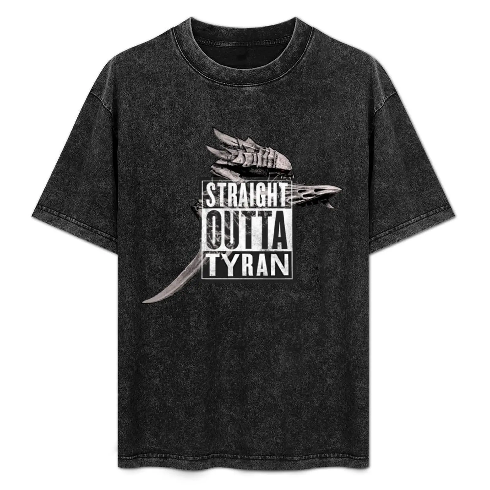 

Straight Outta Tyran T-Shirt Basic Regular Fit Casual T-Shirt