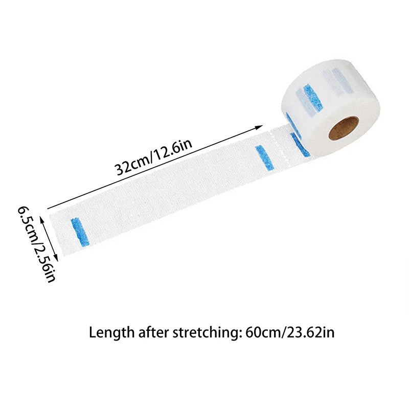 2/5/10 لفات المتاح الحلاق الرقبة ورقة المهنية صالون قابل للتعديل قص الشعر طوق تغطي تصفيف الشعر العرض الحلاق