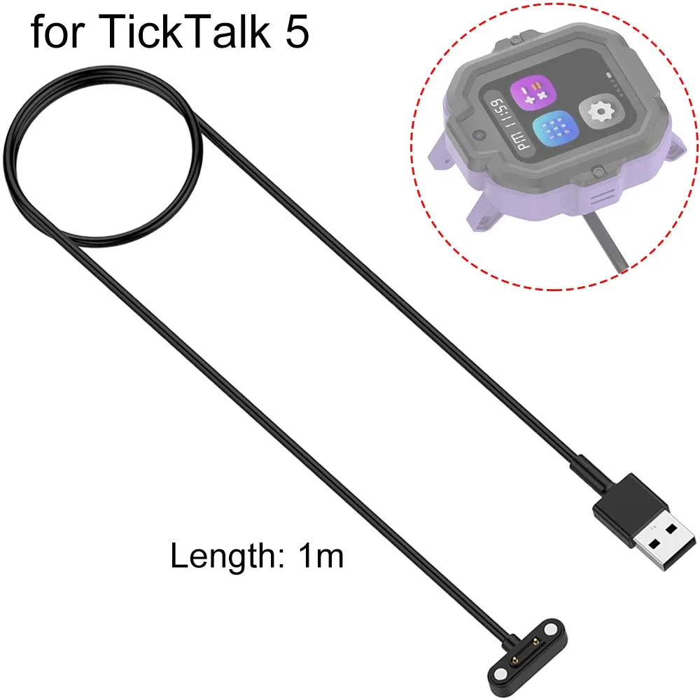 

USB-кабель для TickTalk5, детские часы, зарядные кабели, детские часы, аксессуары для проводов