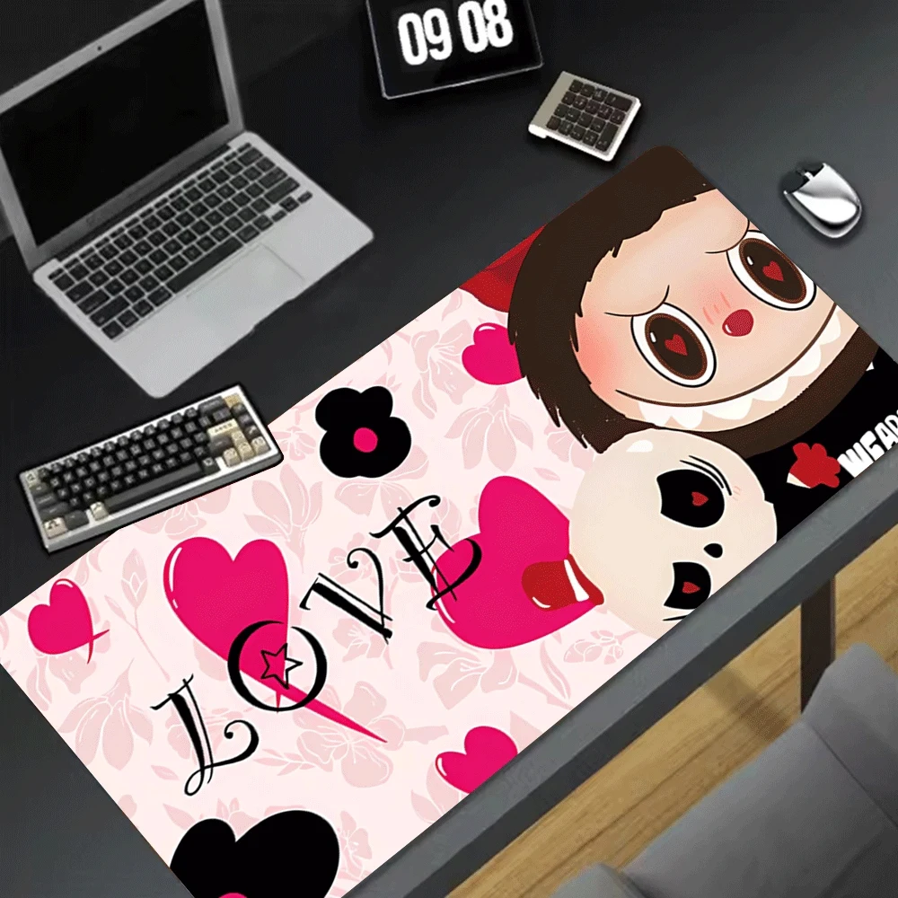 

Cute Labubu Customized Pads Game Boy Girl Keyboard Pads Labubu Accessories Suitable for Office and Gaming Anime Cartoon