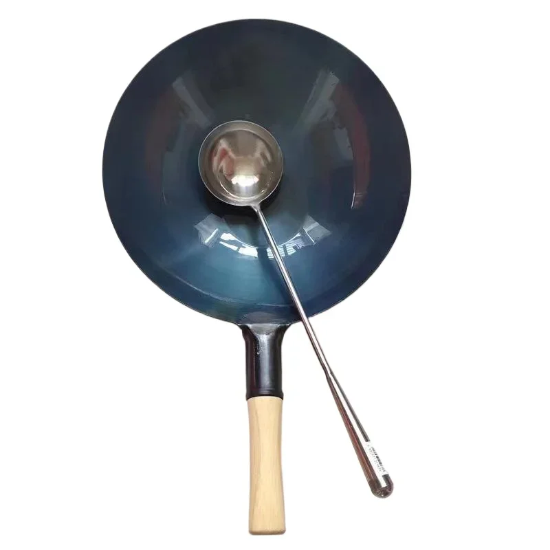 Carbon Steel Wok,12.6