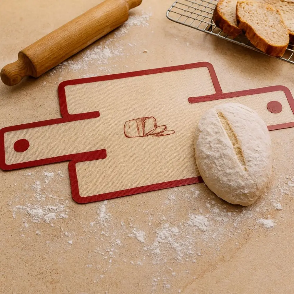 

Силиконовые вкладыши для сковородок для хлеба, пищевая многоразовая форма для тостов, коврик для выпечки, антипригарный термостойкий вкладыш для тостов