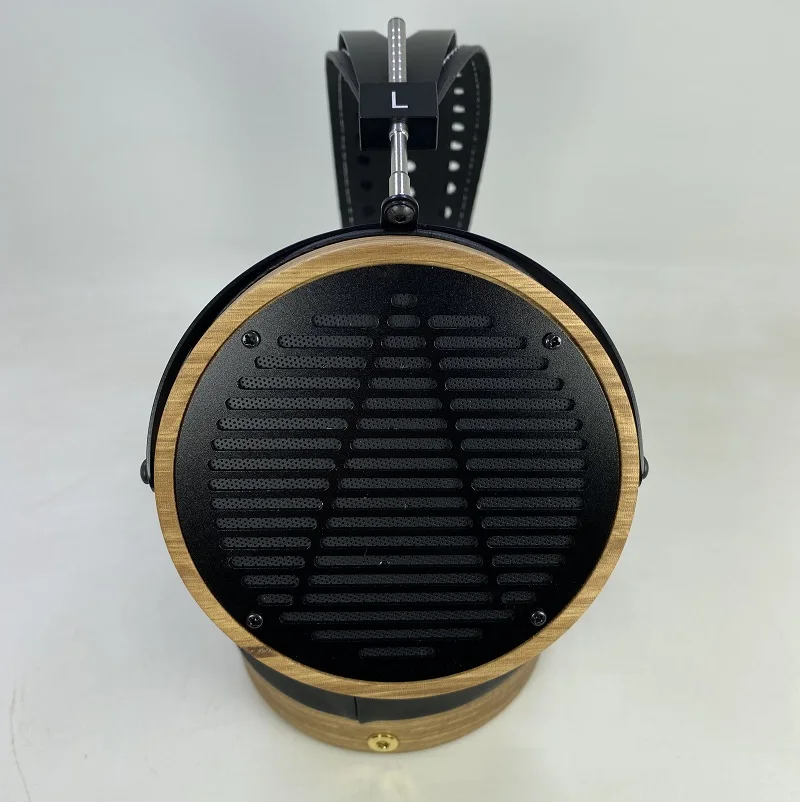 DIY Zingana wood 100mm external wooden shell cup headband half part HIFI Music Headset For HiFIMAN AUDEZE LCD headphones