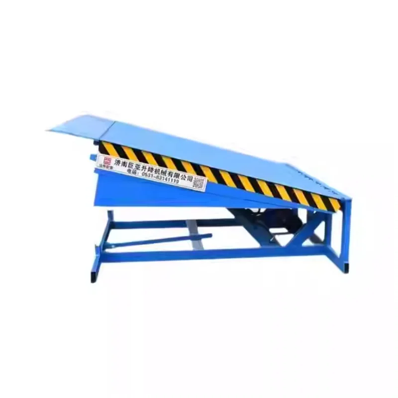 Customized 5-12Ton Fixed-type Loading Ramp Electric Hydraulic Lift Platform Height Adjustment Panel