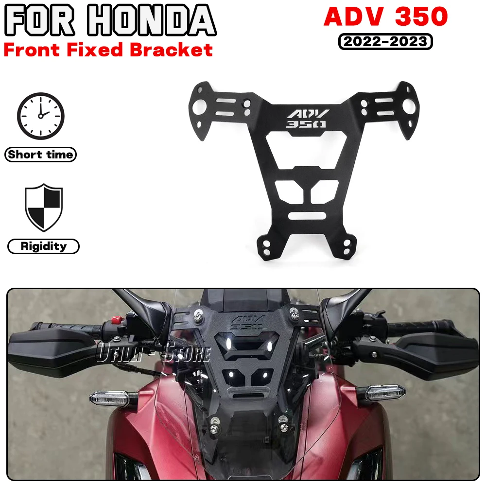 

For HONDA ADV350 2022 2023 Motorcycle accessories Front Fixed Bracket Forward Moving Rear View Mirrors Holder Kit