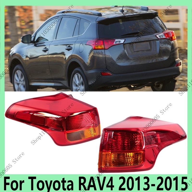 

For Toyota RAV4 2013-2015 Auto Parts Tail Light Assembly Turn Signal Brake Emergency Brake Light Drive Light 81560-0R030
