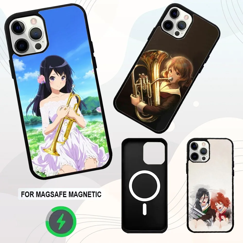 

Anime Hibike E-Euphoniums Phone Case For iPhone 16e,16,15,14,13,12,11,Plus,Pro,Max,Mini Magsafe Magnetic Wireless Charging